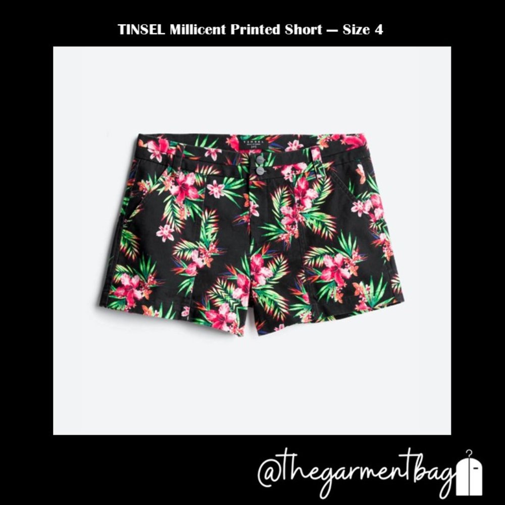 TINSEL Millicent Printed Short